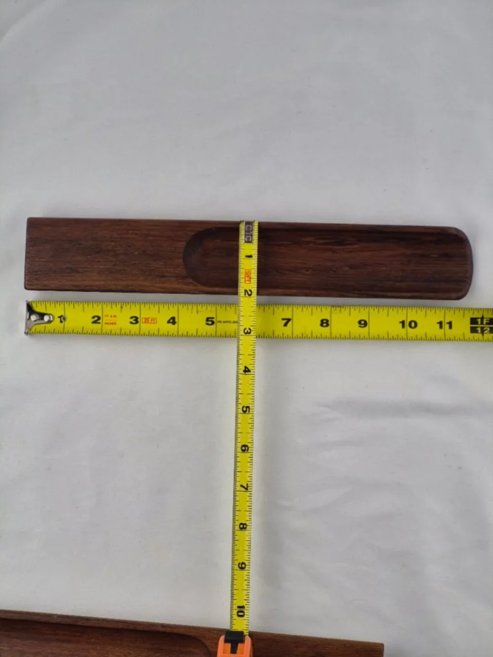 Mid-Century Modern Dansk Ellipse Teak Salad Servers by Jens Quistgaard